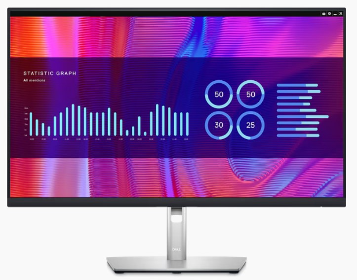 Dell 27 Inch USB-C Hub Computer Monitor - P2723DE