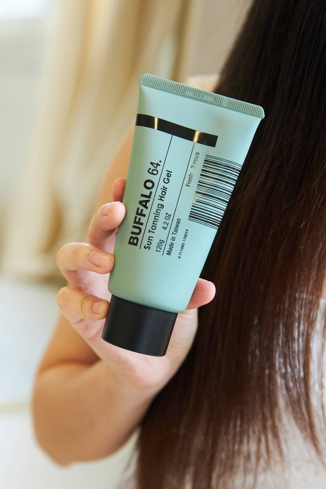 BUFFALO 64 Shiny Charcoal Hair Treatment Gel