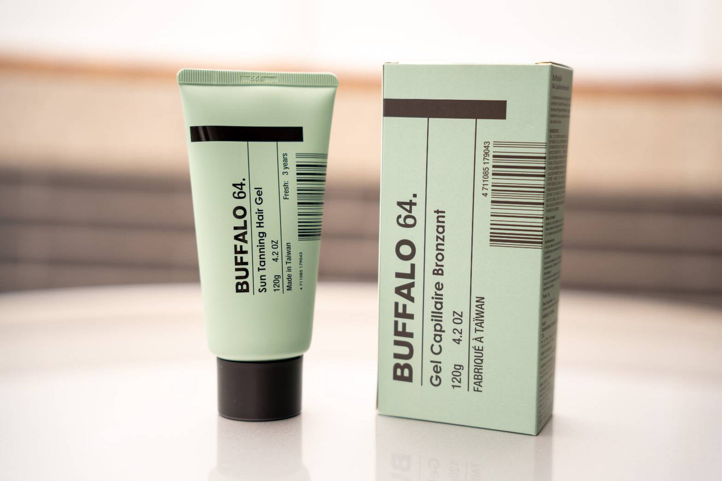 BUFFALO 64 Shiny Charcoal Hair Treatment Gel