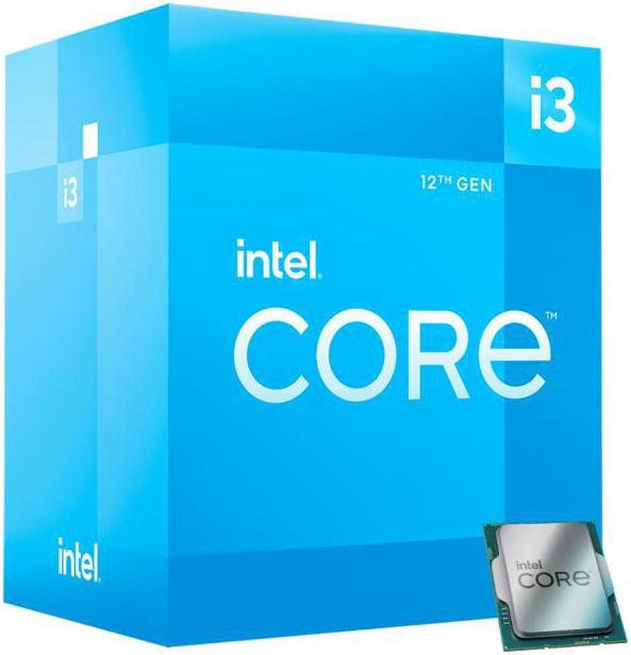 Intel CPU Core i3-12100 4C 8T 3.3GHz 12M LGA1700 Retail